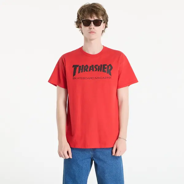 Thrasher Majica Thrasher Skate Mag T-Shirt Red/ Black L