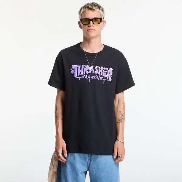 Thrasher Majica Thrasher Wet Paint T-Shirt Black XL