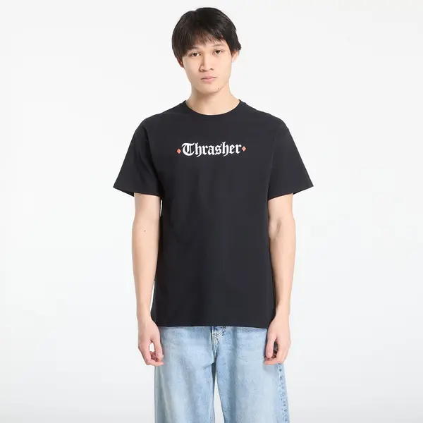 Thrasher Majica Thrasher x Spitfire The End Oath T-Shirt Black L