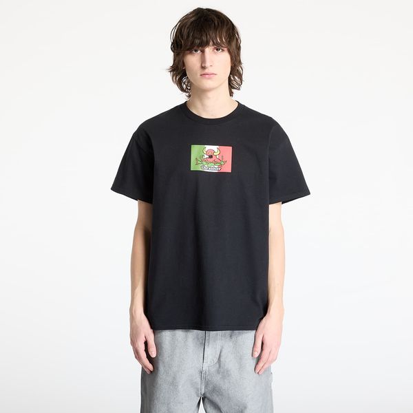 Thrasher Majica Thrasher x Toy Machine Hecho T-Shirt Black S