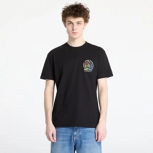 Tommy Hilfiger Majica Tommy Jeans Regular Pop Crest Tee Black L