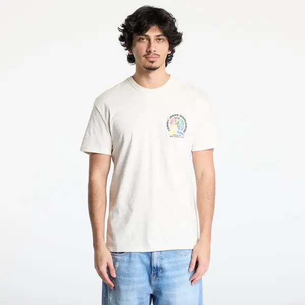 Tommy Hilfiger Majica Tommy Jeans Regulat Pop Crest Tee Beige S