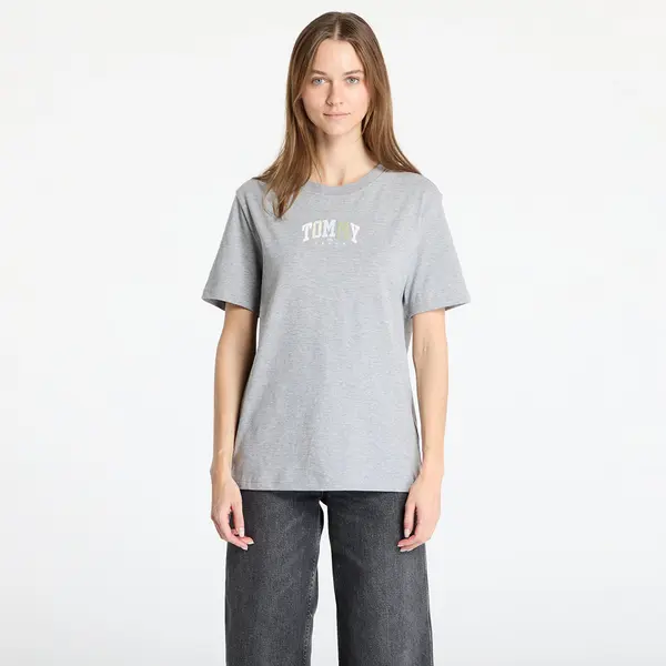 Tommy Hilfiger Majica Tommy Jeans Relaxed Color Varsity Tee Gray S