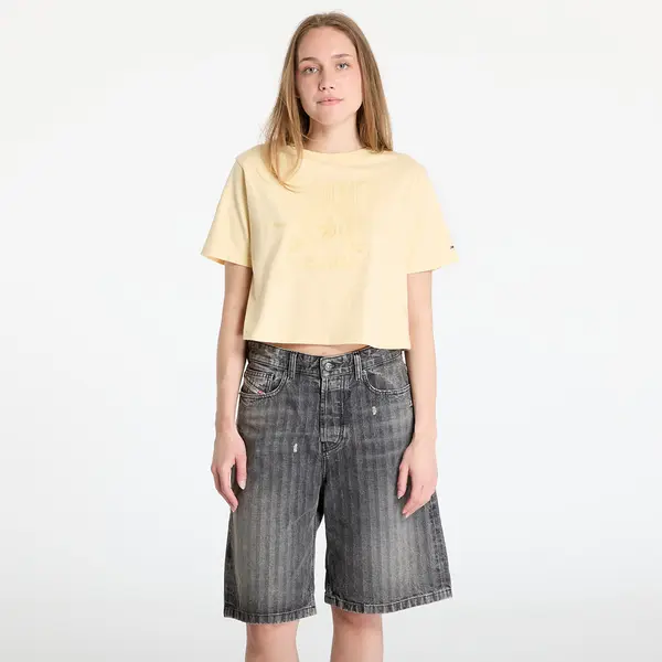Tommy Hilfiger Majica Tommy Jeans Relaxed Tonal Crew T-Shirt Yellow M