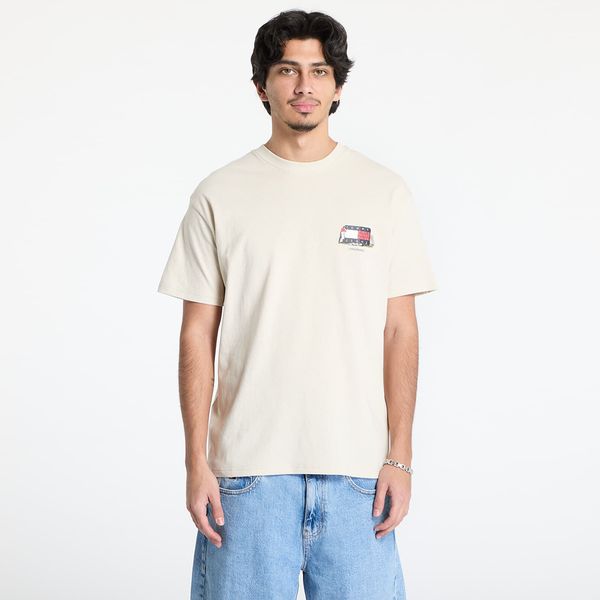 Tommy Hilfiger Majica Tommy Jeans Rlx Novelty 1 Tee Beige L