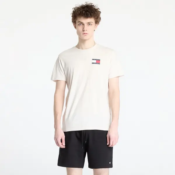 Tommy Hilfiger Majica Tommy Jeans Slim Essential Tee Beige XL