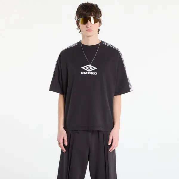 Umbro Majica Umbro by SlamJam Offence Defence Tape Tee Washed Black M