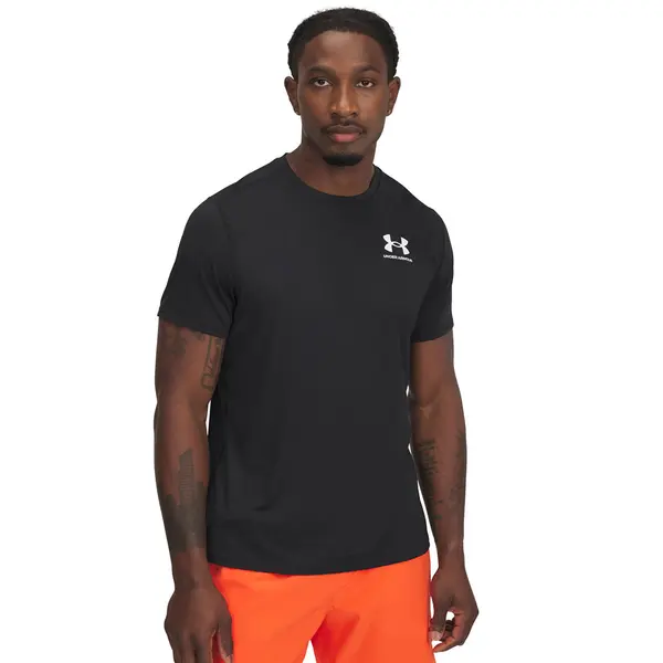 Under Armour Majica Under Armour Heatgear Fitted SS Tee Black/ White XS