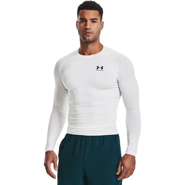 Under Armour Majica Under Armour Hg Armour Comp LS White/ Black XS
