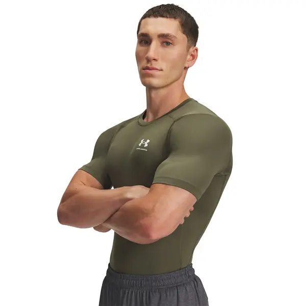 Under Armour Majica Under Armour Hg Armour Comp SS T-Shirt Green XXL
