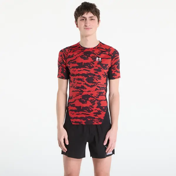 Under Armour Majica Under Armour HG Printed SS Tee Black L