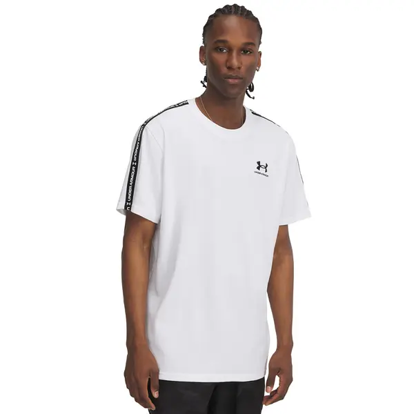 Under Armour Majica Under Armour Icon HWT Tee Taping White/ Black XXL