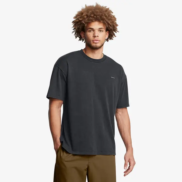 Under Armour Majica Under Armour M Hw Os Logo Wash SS T-Shirt Black XS