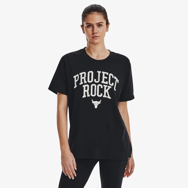 Under Armour Majica Under Armour Project Rock Heavyweight Campus T-Shirt Black XS