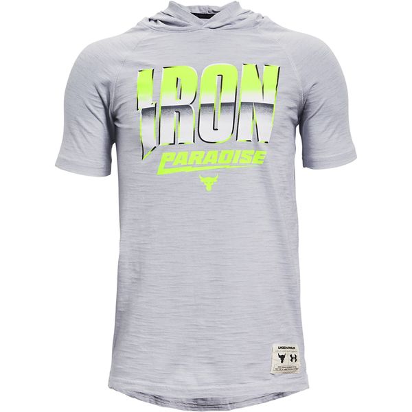 Under Armour Majica Under Armour Y Project Rock Cc SS Tee Hdy Gray S-Y