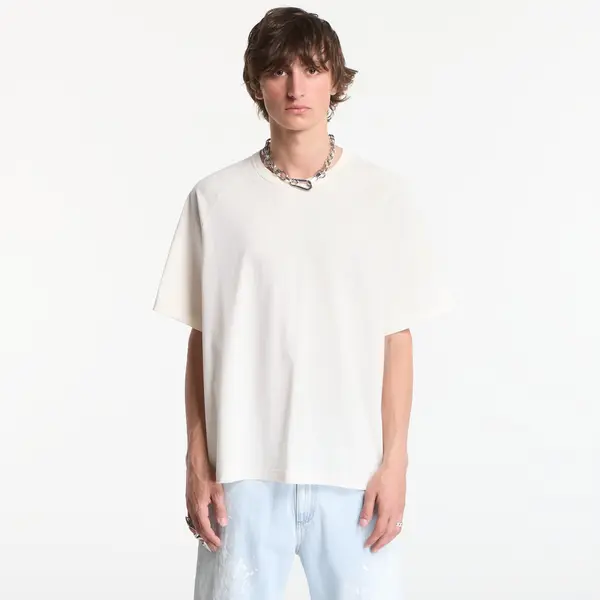 Y-3 Majica Y-3 Boxy Short Sleeve T-Shirt Chalk White M