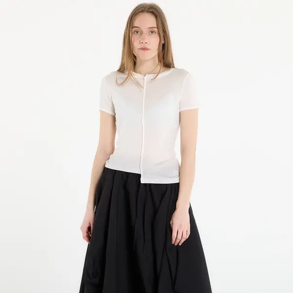 Y-3 Majica Y-3 Dip Dye Fitted T-Shirt Chalk White XS