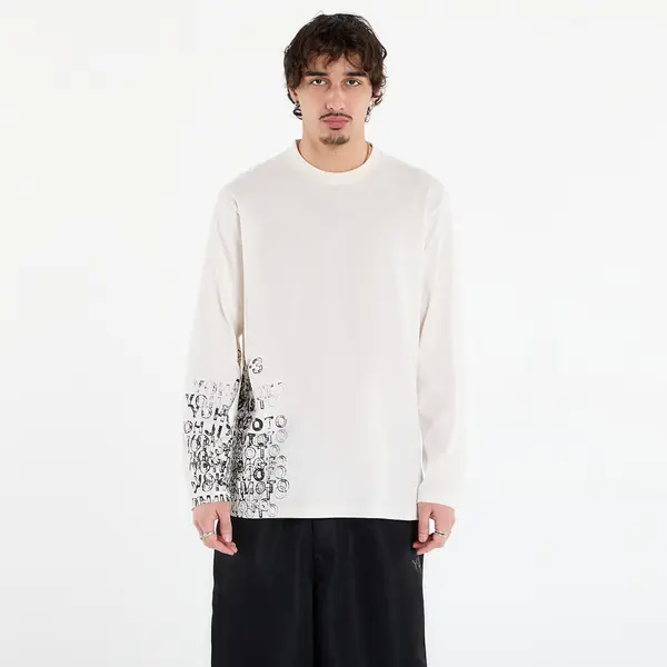 Y-3 Majica Y-3 Gfx Long Sleeve T-Shirt Chalk White M