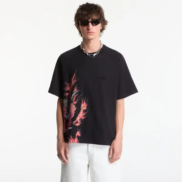 Y-3 Majica Y-3 Graphic Short Sleeve T-Shirt Black XL