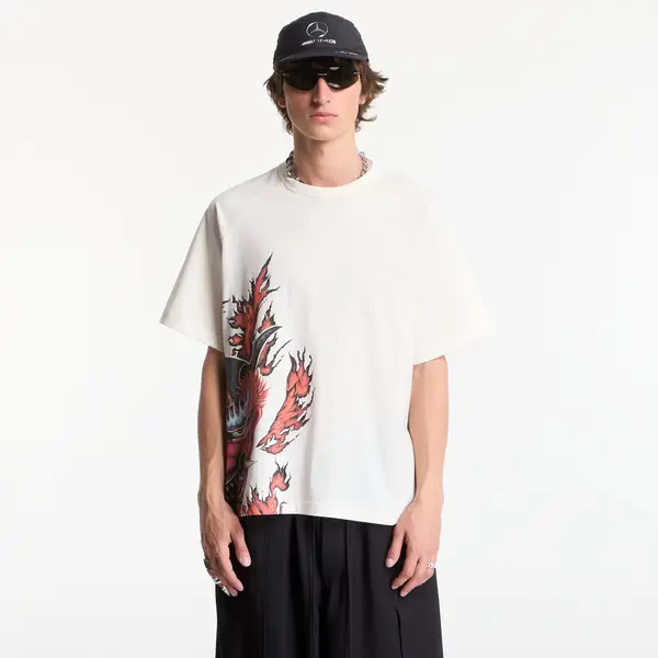 Y-3 Majica Y-3 Graphic Short Sleeve T-Shirt Chalk White M