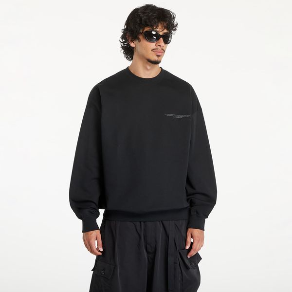 Y-3 Majica Y-3 Logo Crew Sweatshirt UNISEX Black XS