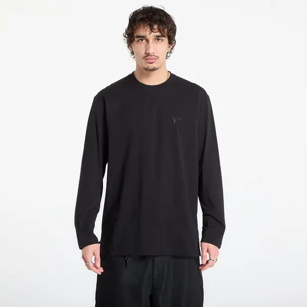Y-3 Majica Y-3 Logo Long Sleeve Long-Sleeve Top UNISEX Black M