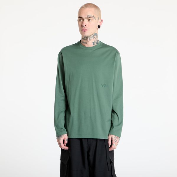 Y-3 Majica Y-3 Long Sleeve Top UNISEX Green Oxide S