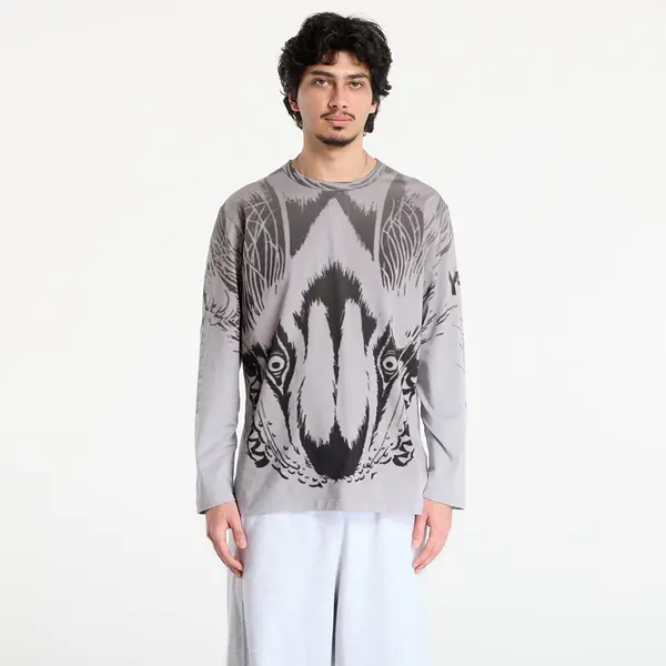 Y-3 Majica Y-3 Mercedes Wolf Graphic Long Sleeve T Shirt Black L
