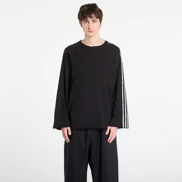Y-3 Majica Y-3 Raw Edge 3 Stripes Short Sleeve T-Shirt Black L