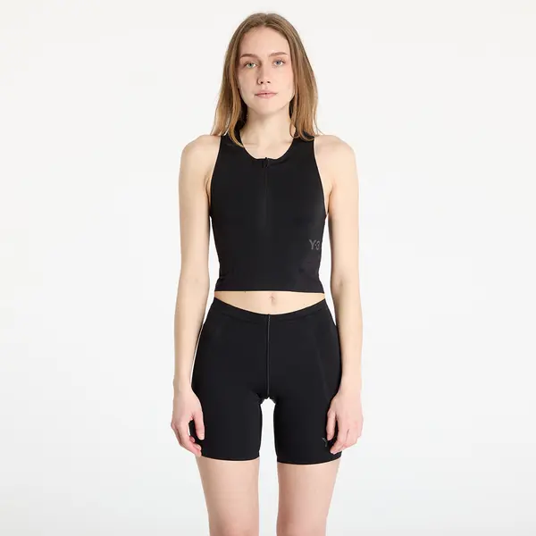 Y-3 Majica Y-3 Running Fitted Top Black L