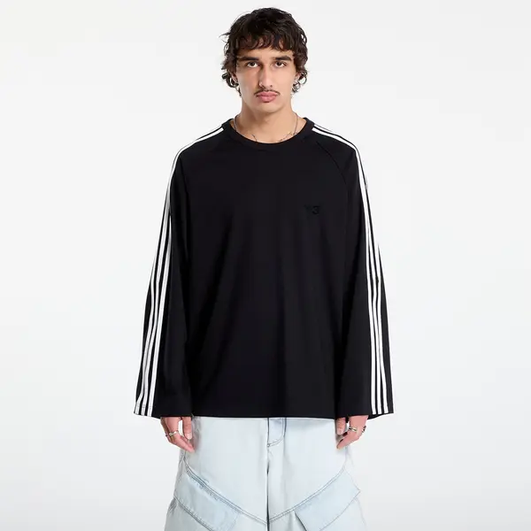 Y-3 Majica Y-3 Wire Long Sleeve Tee UNISEX Black XL