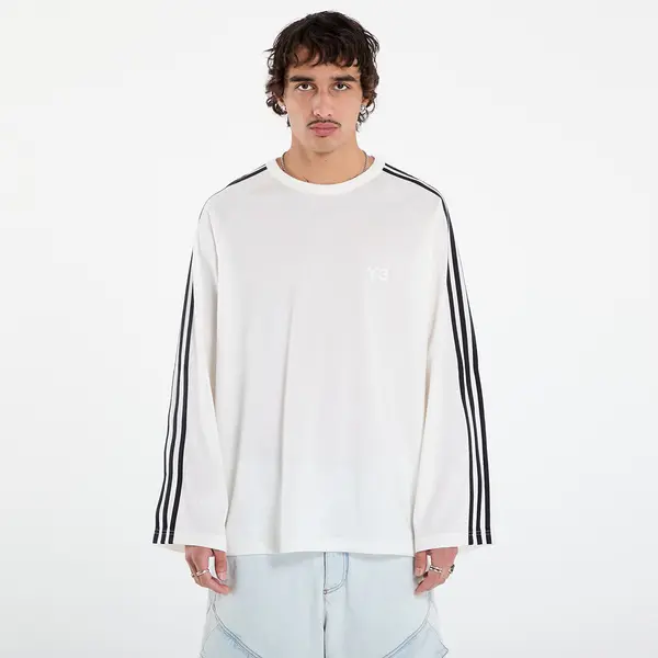Y-3 Majica Y-3 Wire Long Sleeve Tee UNISEX Core White S