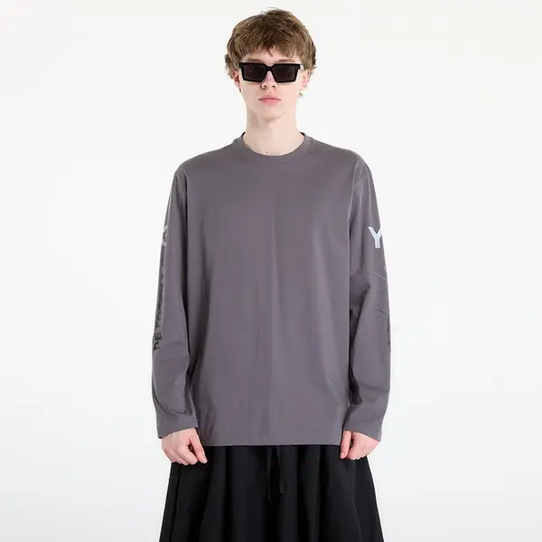 Y-3 Majica Y-3 x Mercedes-AMG PETRONAS Formula One Team Chaos Logo Long Sleeve T Shirt Granite L