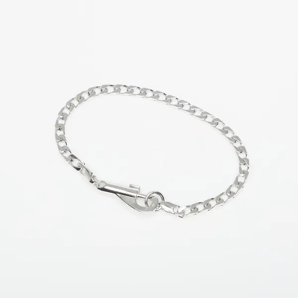 Miansai Narukvica Miansai 4mm Snap Chain Bracelet Sterling Silver L