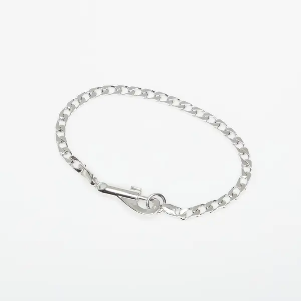 Miansai Narukvica Miansai 4mm Snap Chain Bracelet Sterling Silver L