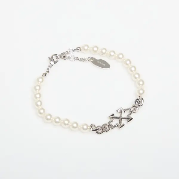 Off-White Narukvica Off-White Arrow Bracelet Silver/ No Color Universal