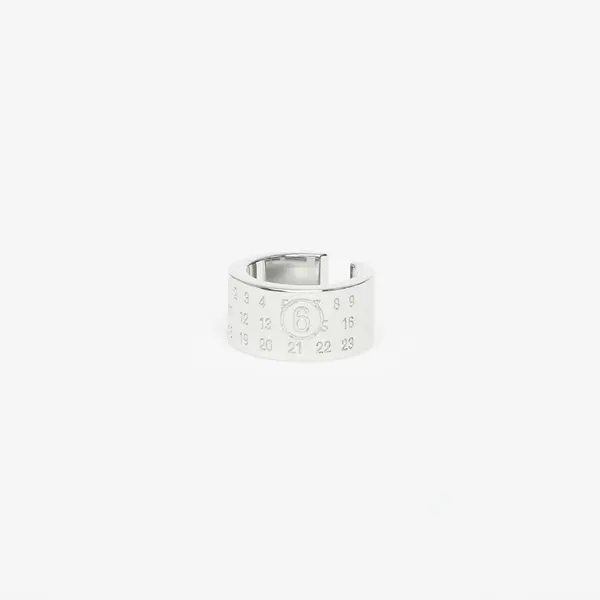 MM6 Naušnice MM6 Numeric Ear Cuff Polished Palladio Universal