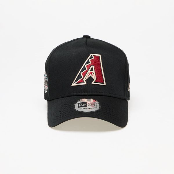 New Era New Era Arizona Diamondbacks World Series Patch 9FORTY E-Frame Adjustable Cap Black/ Kelly Green