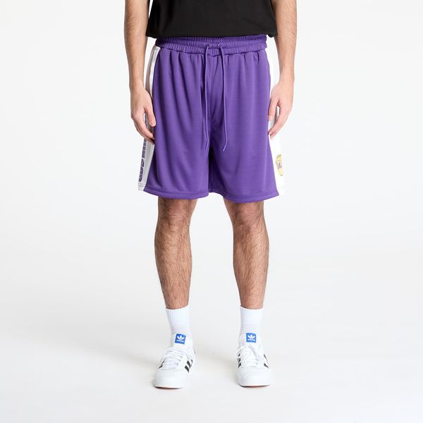 New Era New Era Los Angeles Lakers NBA Graphic Mesh Shorts True Purple S