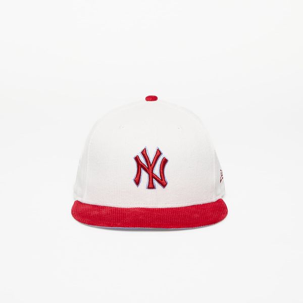 New Era New Era New York Yankees Cord 59FIFTY Fitted Cap Off White/ Red 7 1/4
