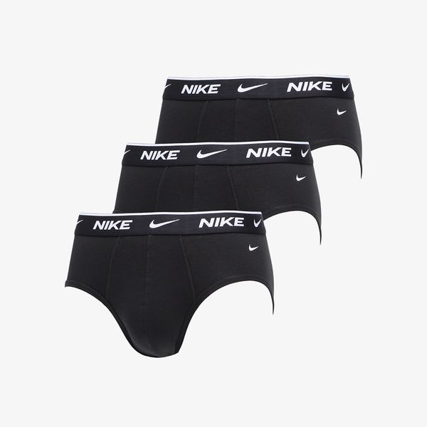 Nike Nike Dr-FIT Cotton Stretch Hip Briefs 3-Pack Black XL