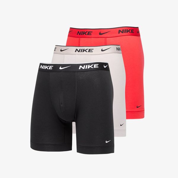 Nike Nike Everyday Cotton Stretch Boxer Brief 3-Pack Multicolor S