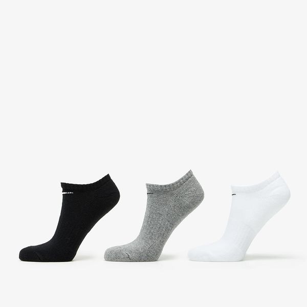Nike Nike Everyday Cushioned Training No-Show Socks 3-Pack Multi-Color L