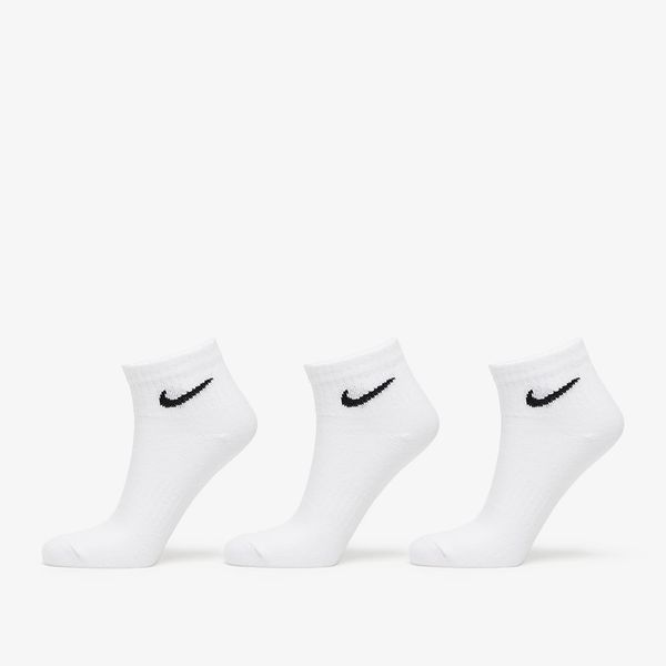 Nike Nike Everyday Lightweight Ankle Socks 3-Pack White XL