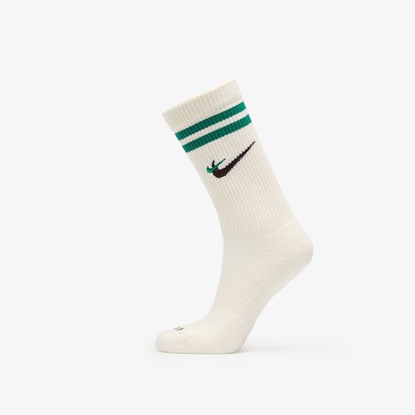 Nike Nike Everyday Plus Force Cushioned Crew Socks Sail/ Malachite/ Black S