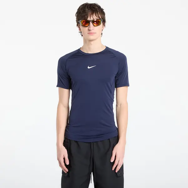 Nike Nike Pro Men's Dri-FIT Tight Short-Sleeve Fitness Top Obsidian/ White XL