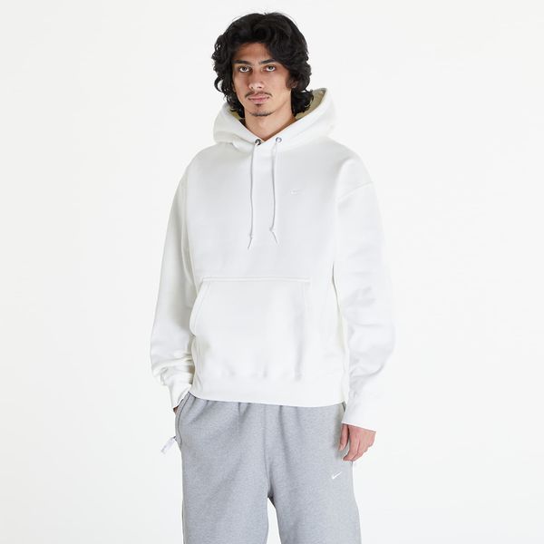 Nike Nike Solo Swoosh Men's Fleece Pullover Hoodie Sail/ White