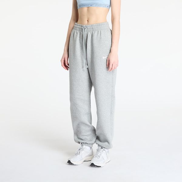 Nike Nike Sportswear Phoenix Fleece Women's High-Waisted Oversized Sweatpants Dark Grey Heather/ Sail XL
