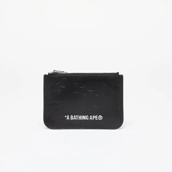 A BATHING APE Novčanik A BATHING APE Solid Camo Leather Pouch Wallet Black Universal