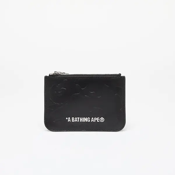 A BATHING APE Novčanik A BATHING APE Solid Camo Leather Pouch Wallet Black Universal